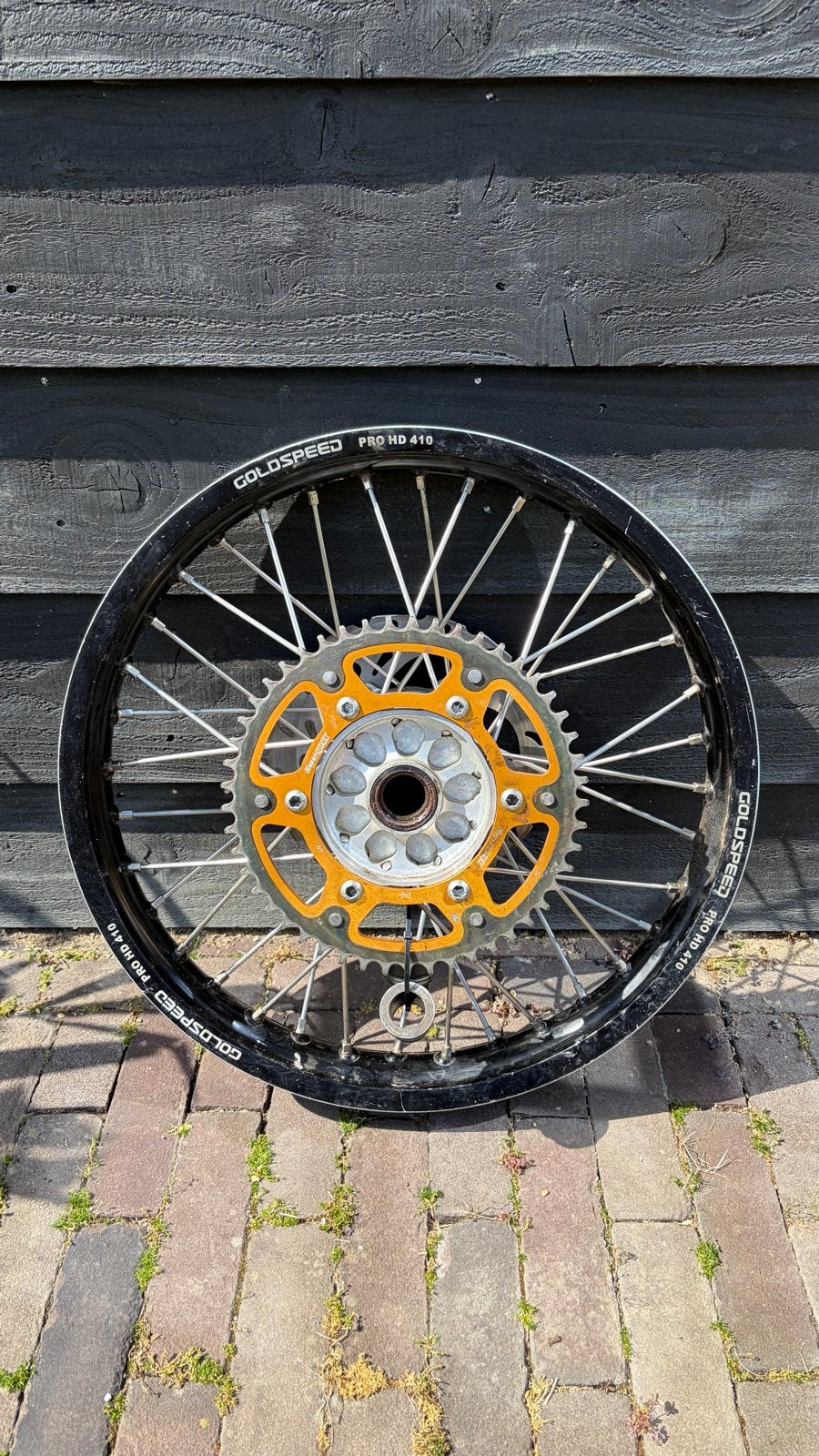 Goldspeed PRO HD 410 achterwiel 19 inch, Ophalen of Verzenden, Gebruikt