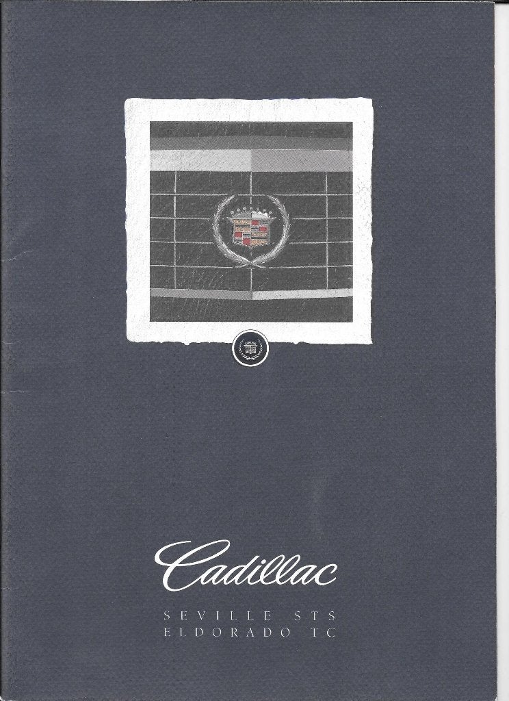 CADILLAC SEVILLE STS / ELDORADO TC,  1994, Ophalen of Verzenden, Zo goed als nieuw, Overige merken