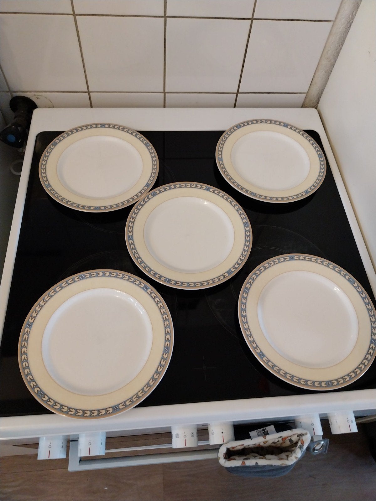 Villeroy & Boch Millenia Borden - 5 stuks, Gebruikt, Ophalen of Verzenden, Bord(en), Overige stijlen