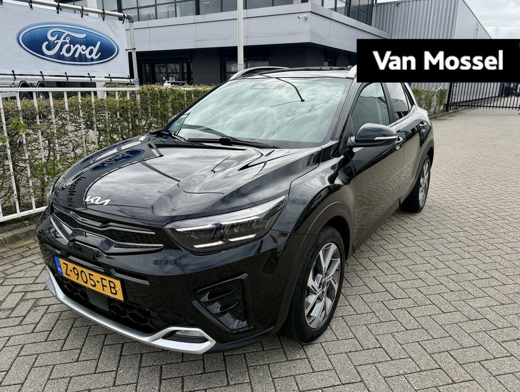 Kia Stonic 1.0 T-GDi MHEV GT-PlusLine, 450 kg, Gebruikt, Euro 6, Leder en Stof