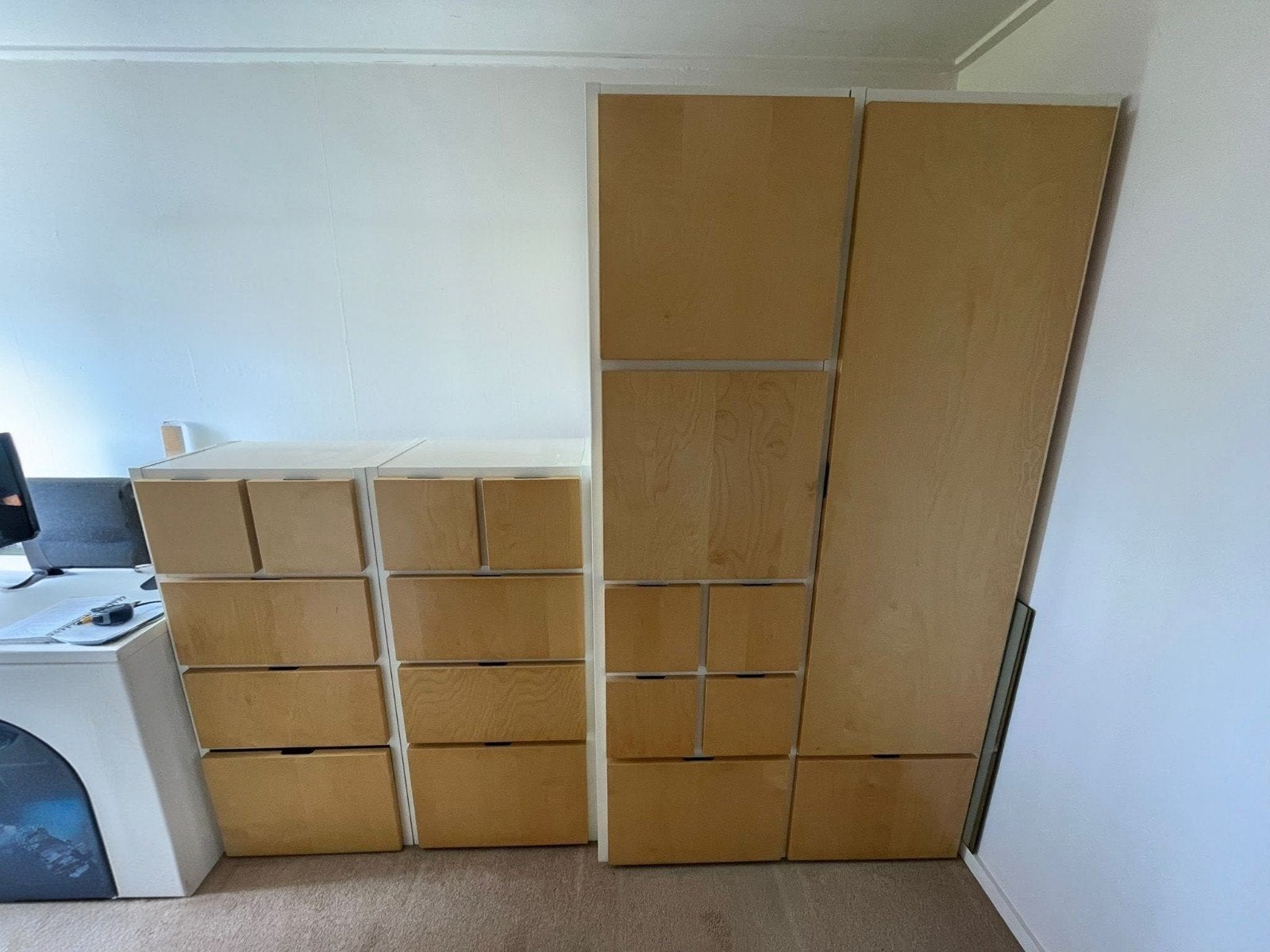Ikea RAKKE kasten set, 3 delig, Ophalen, 50 tot 75 cm, 100 tot 150 cm, 200 cm of meer