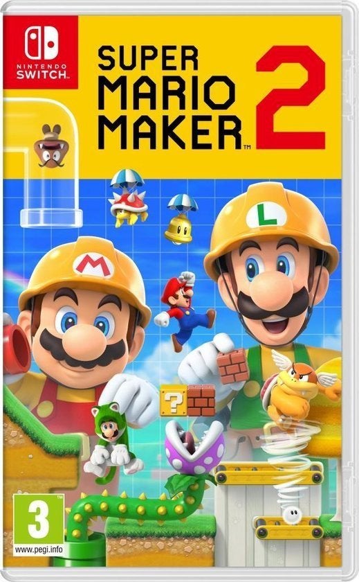 Super Mario Maker 2 - Nintendo Switch, Spelcomputers en Games, Gebruikt, 2 spelers, Ophalen of Verzenden, Eén computer