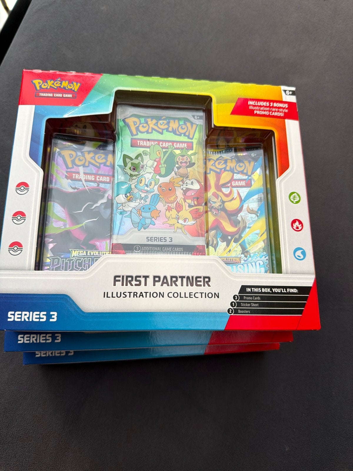 Pokémon First Partner Illustratie Collectie Serie 3, Ophalen, Nieuw, Overige typen