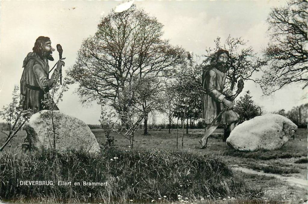 388-463-045 Dieverbrug Ellert en Brammert, Verzamelen, Verzenden, Voor 1920, Drenthe