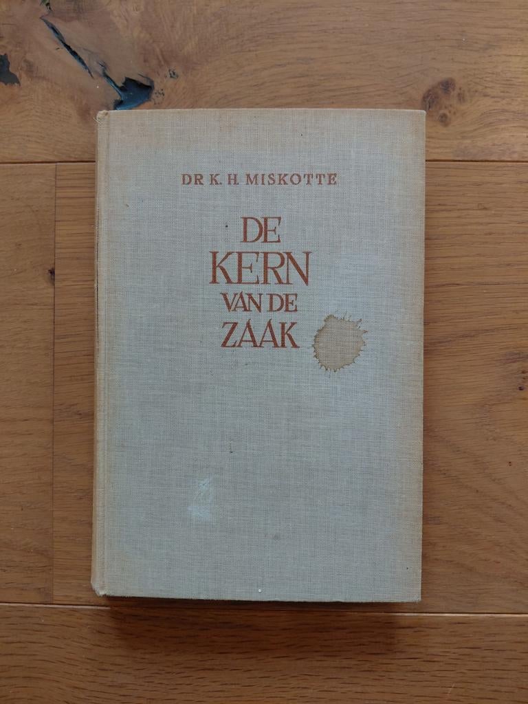 Miskotte,  De kern van de zaak, Boeken, Ophalen of Verzenden, Zo goed als nieuw