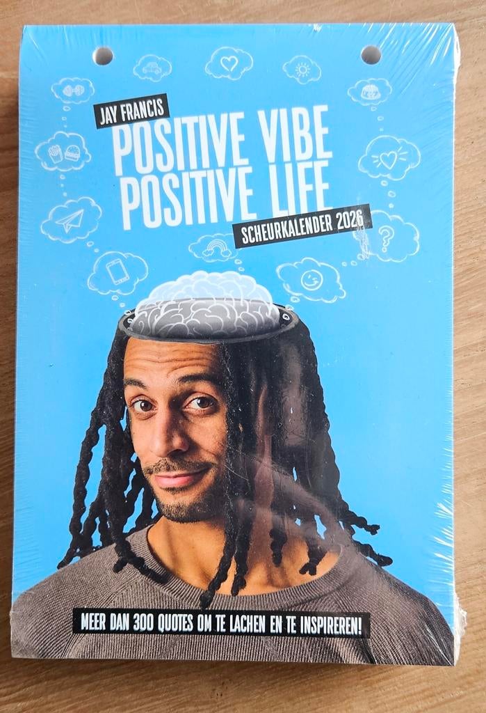 Jay Francis, Positive Vibes scheurkalender, nieuw!, Ophalen of Verzenden, Nieuw