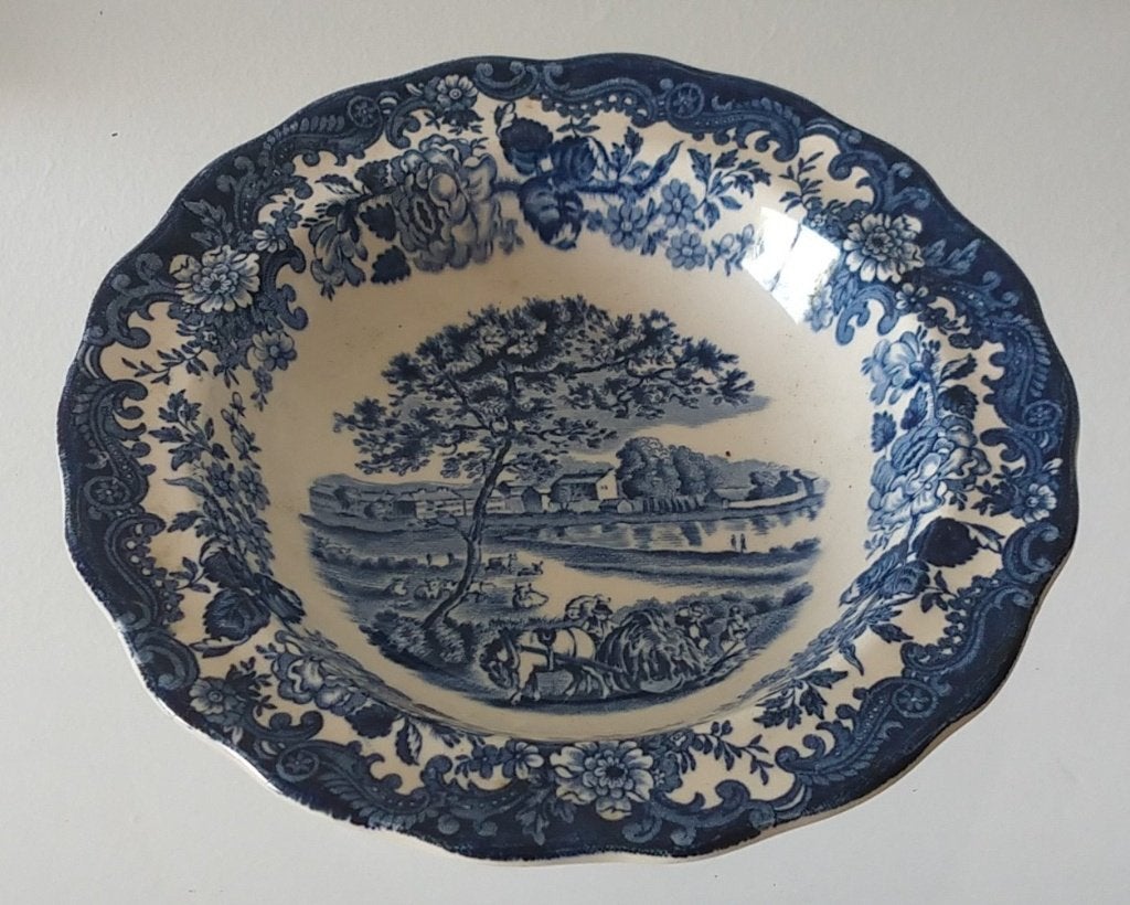 fruit bord Royal Worchester Palissy England, volgnr 1, Ophalen of Verzenden