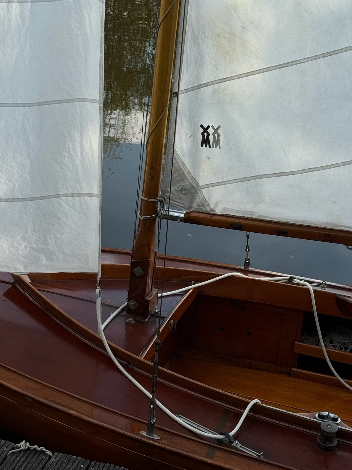 Te koop: 16m² 3280 – authentieke houten 16m² uit 1962, Ophalen of Verzenden, Zo goed als nieuw