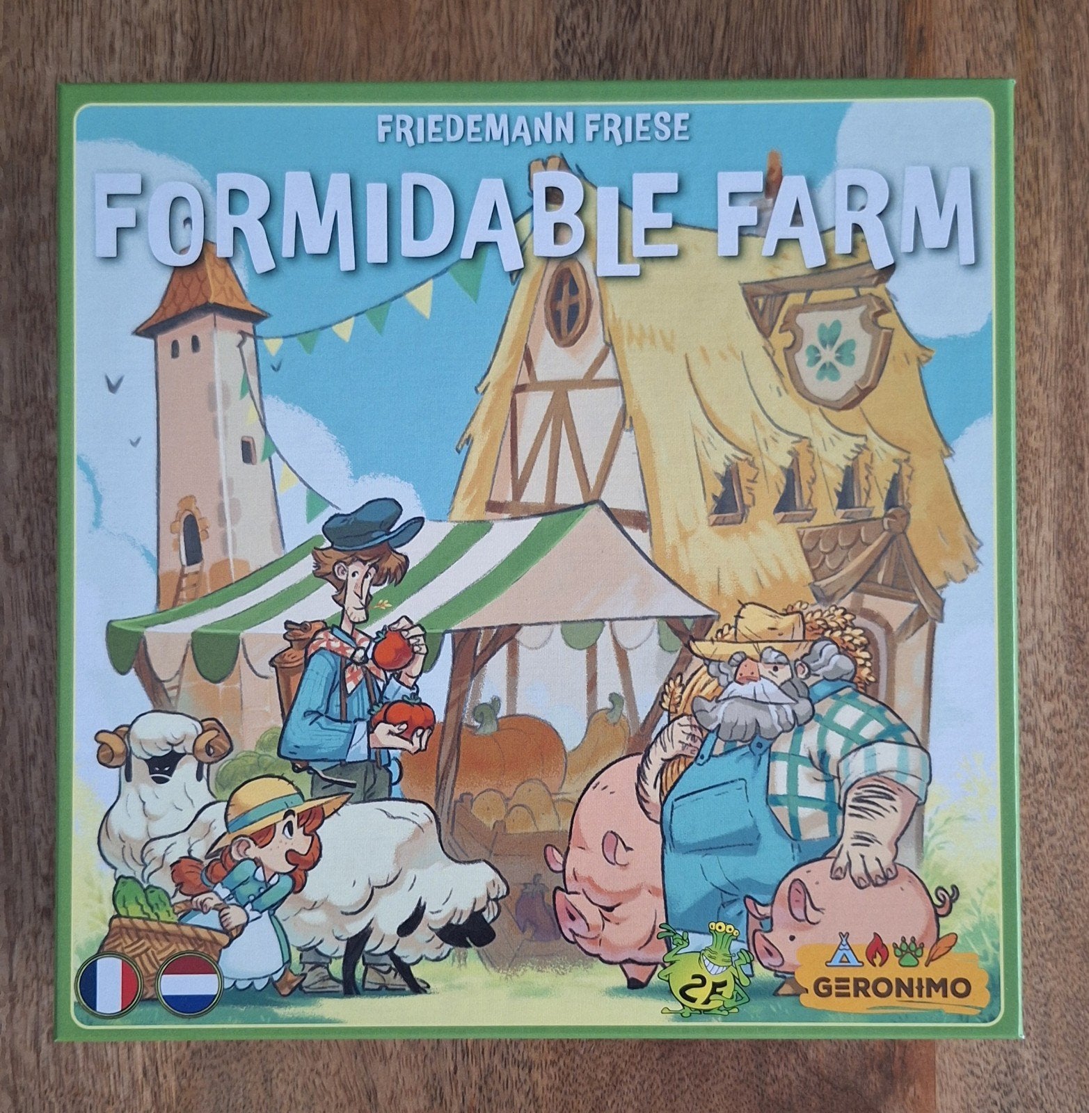 Formidable Farm - Bordspel, Een of twee spelers, Ophalen of Verzenden, Zo goed als nieuw, Geronimo Games