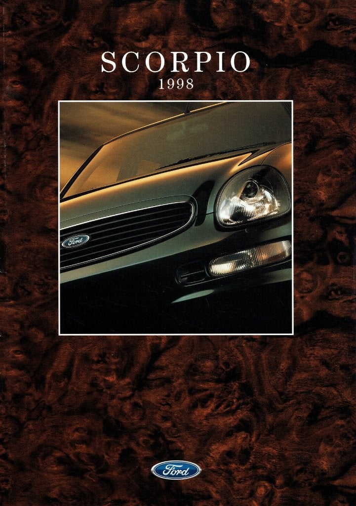 Folder Ford Scorpio (Belgische uitgave - 1998), Verzenden, Gelezen, Ford