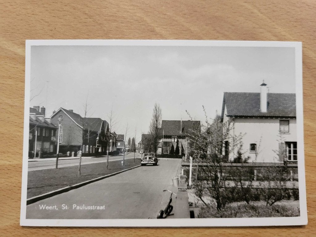 ansicht WEERT Paulusstraat, Verzamelen, Ansichtkaarten | Nederland, Ophalen of Verzenden, Voor 1920, Limburg