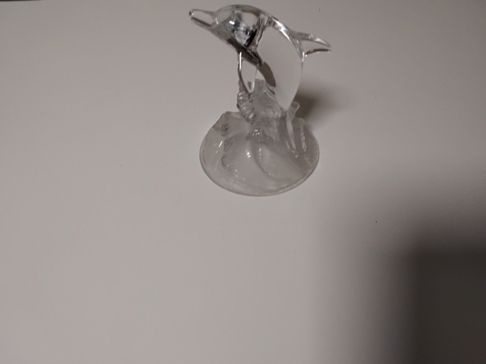 Glazen dolfijn beeldje - decoratief, Ophalen