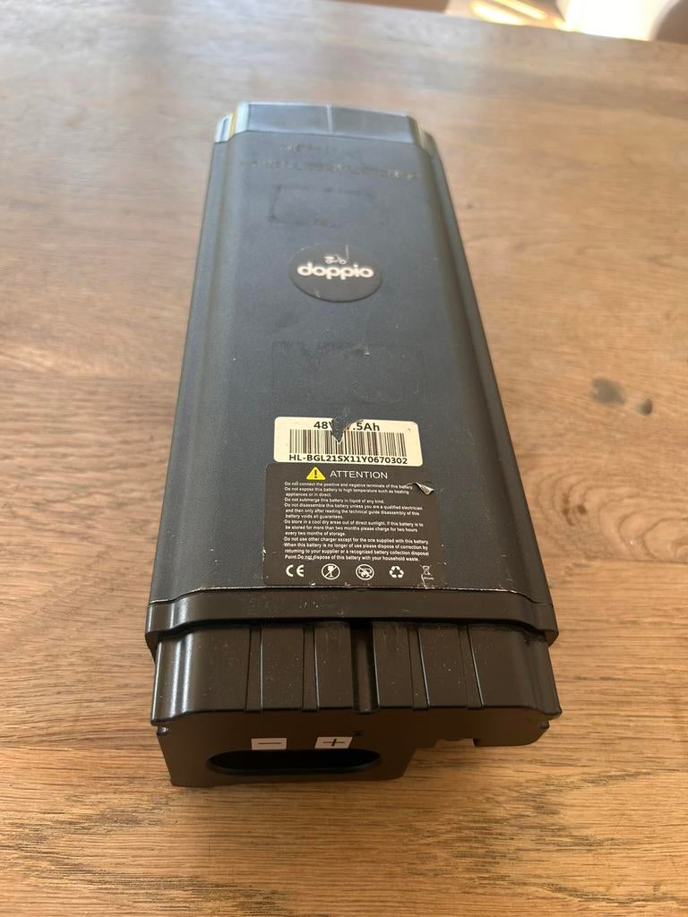 Doppio/Knaap fatbike accu | 48v 17.5ah | Tweedehands, Ophalen, Gebruikt