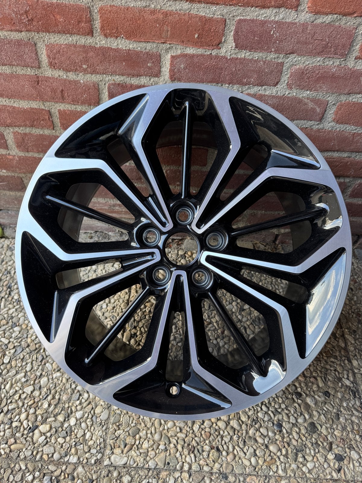 Ronal velg 18 inch, zwart/zilver, voor Ford, Auto diversen, Ophalen, Gebruikt