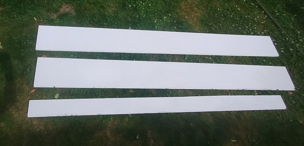 2 panelen Dumaplast wand en plafondbekleding Dumapan, Ophalen, Nieuw