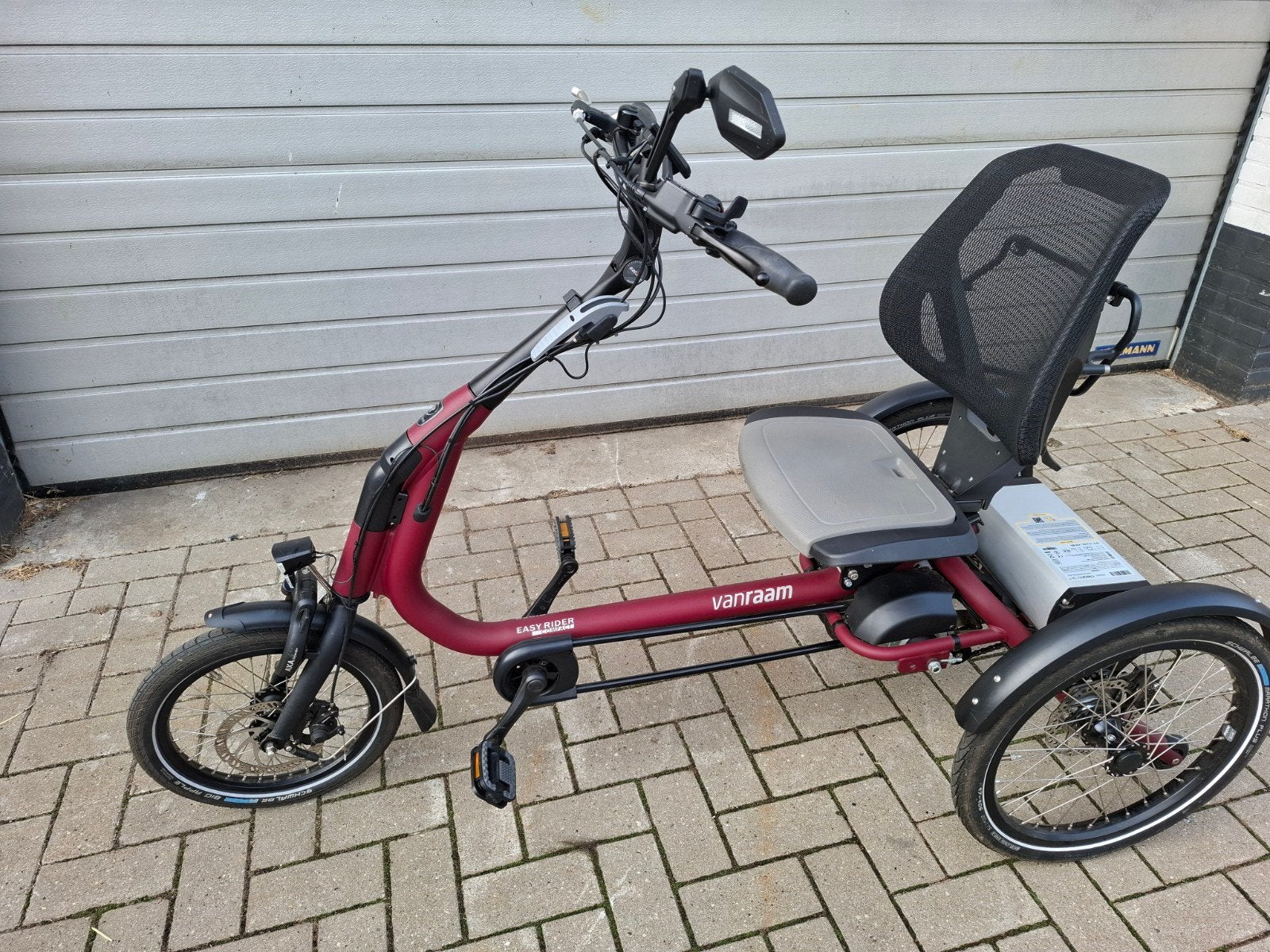 Van Raam Easy Rider driewieler electro, Fietsen en Brommers, Fietsen | Driewielfietsen, Ophalen, Zo goed als nieuw, Schijfrem