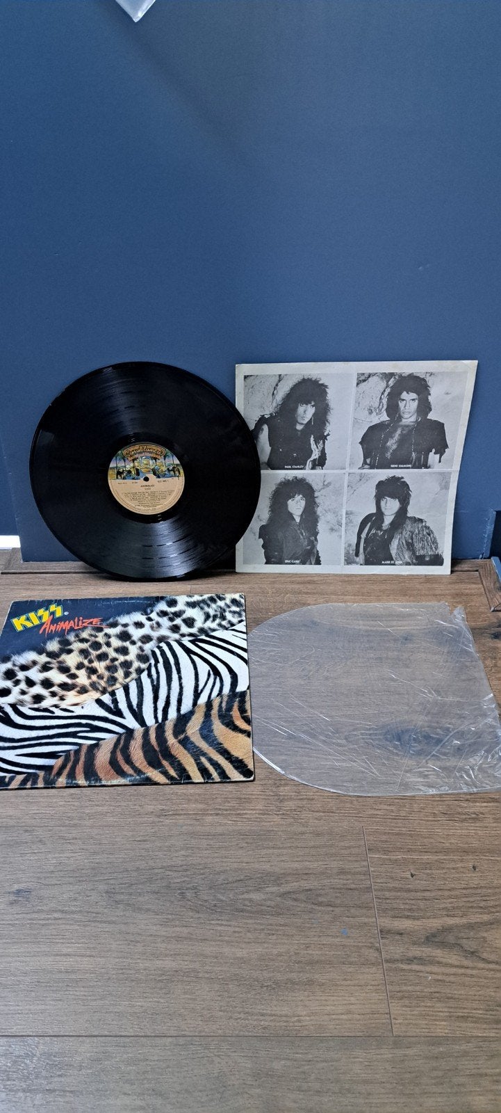 KISS Animalize LP., LP, Gebruikt, Ophalen of Verzenden, Classic Rock