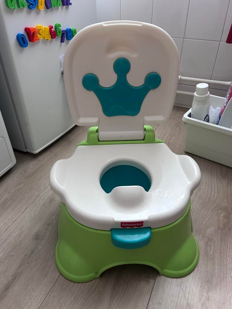 Fisher Price Koninklijk Potje 3 in 1, Kinderen en Baby's, Badjes en Verzorging, Ophalen of Verzenden, Zo goed als nieuw, Overige typen