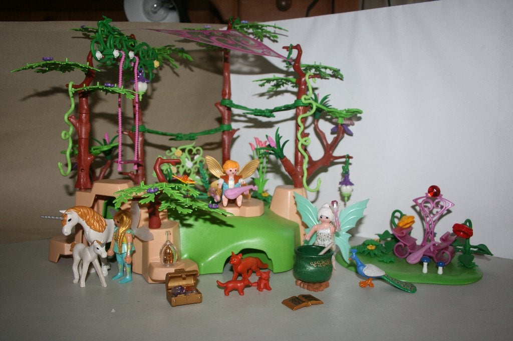 Playmobil 9132 Magisch elfenbos met handleiding, Ophalen of Verzenden, Gebruikt