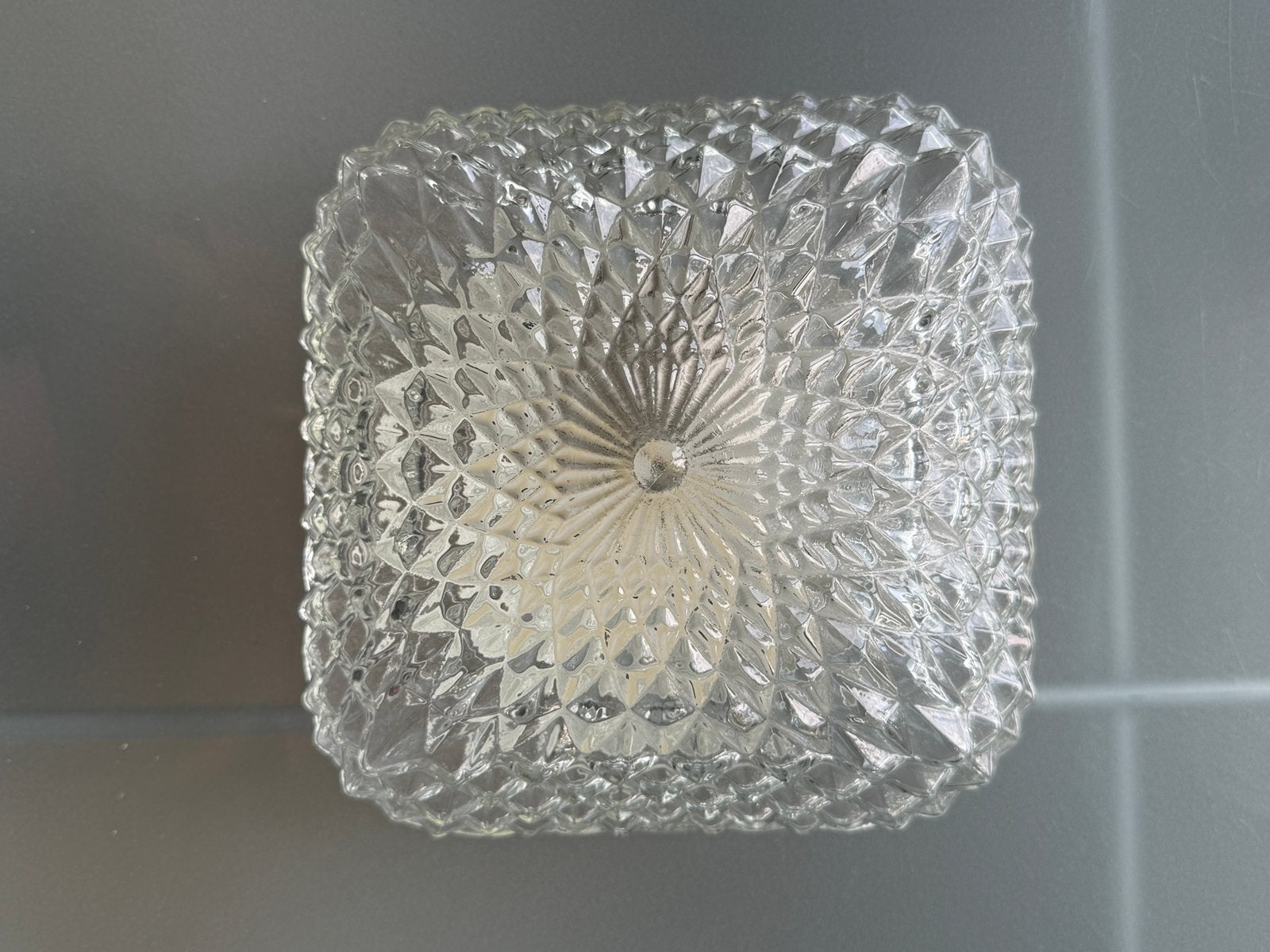 Vintage plafondlamp, Ophalen, Gebruikt