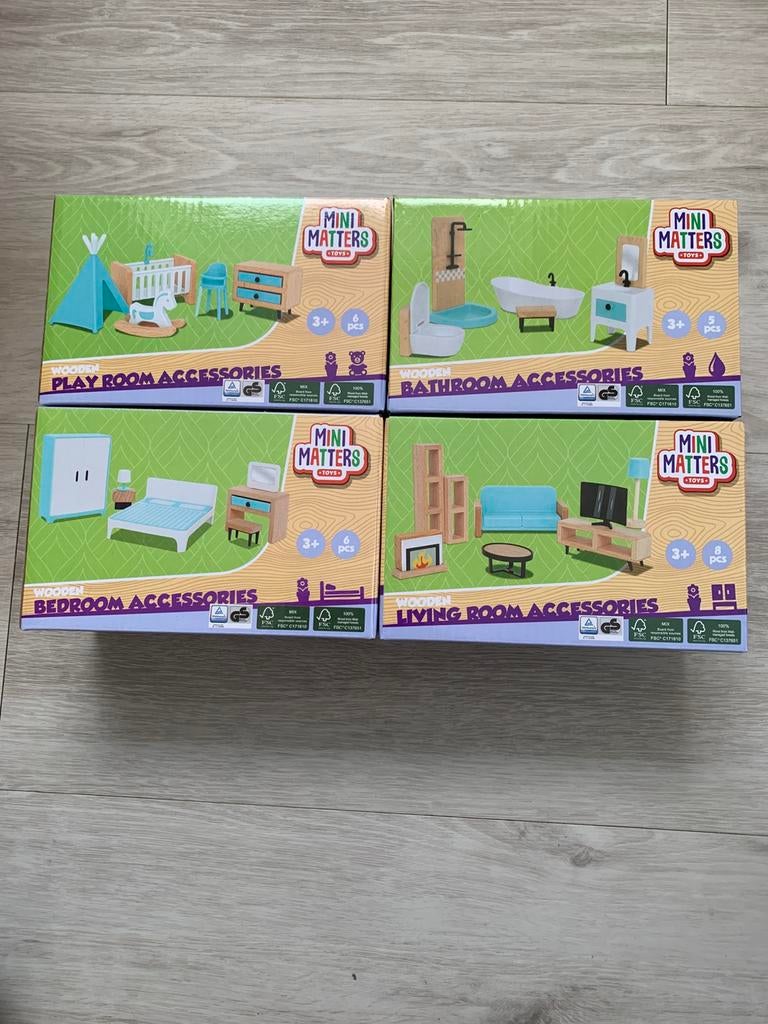 Mini matters poppenhuis speelgoed NIEUW, Ophalen of Verzenden, Nieuw