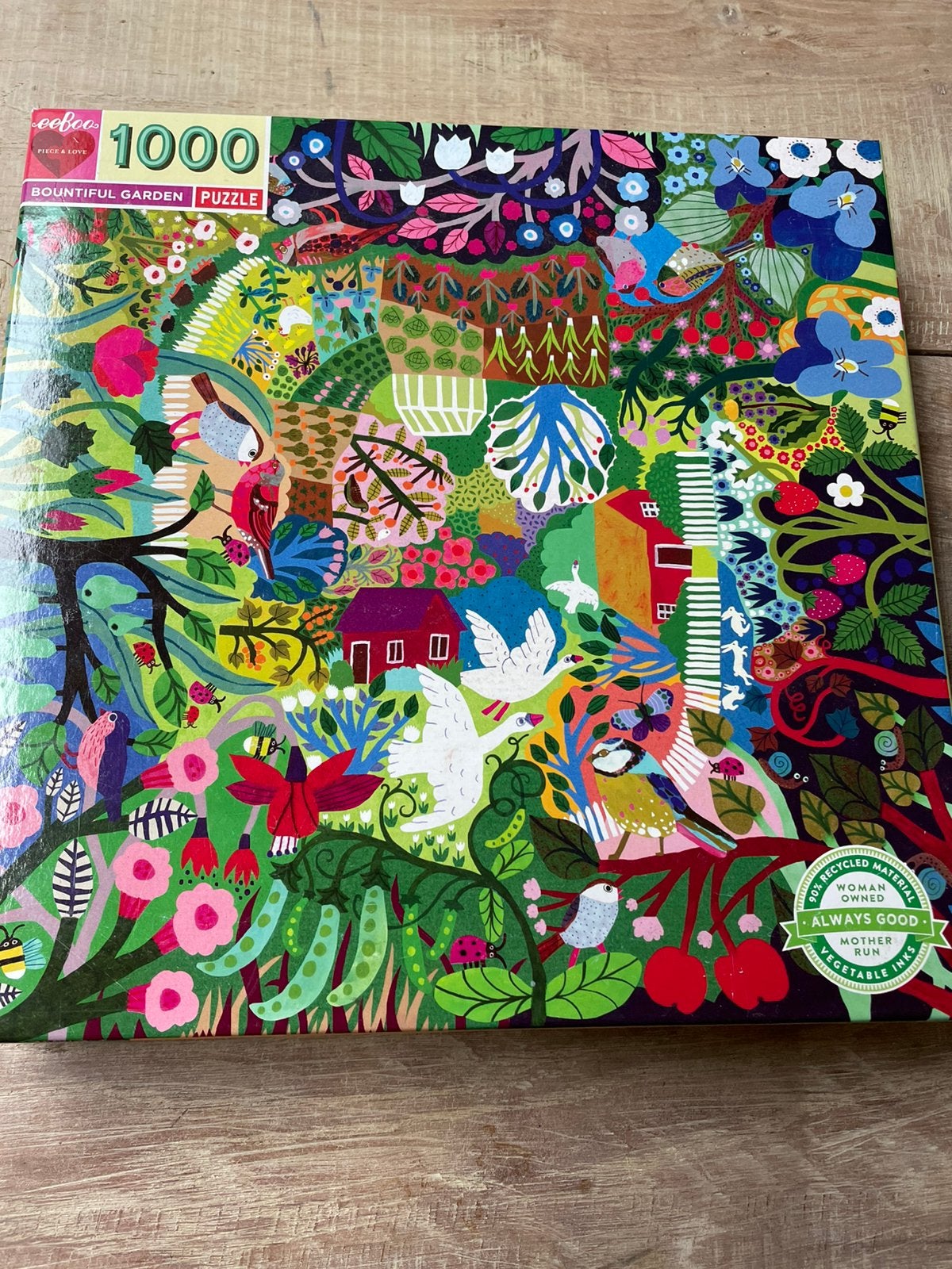 Puzzel 1000 stukjes, Hobby en Vrije tijd, Denksport en Puzzels, Ophalen of Verzenden, 500 t/m 1500 stukjes, Zo goed als nieuw