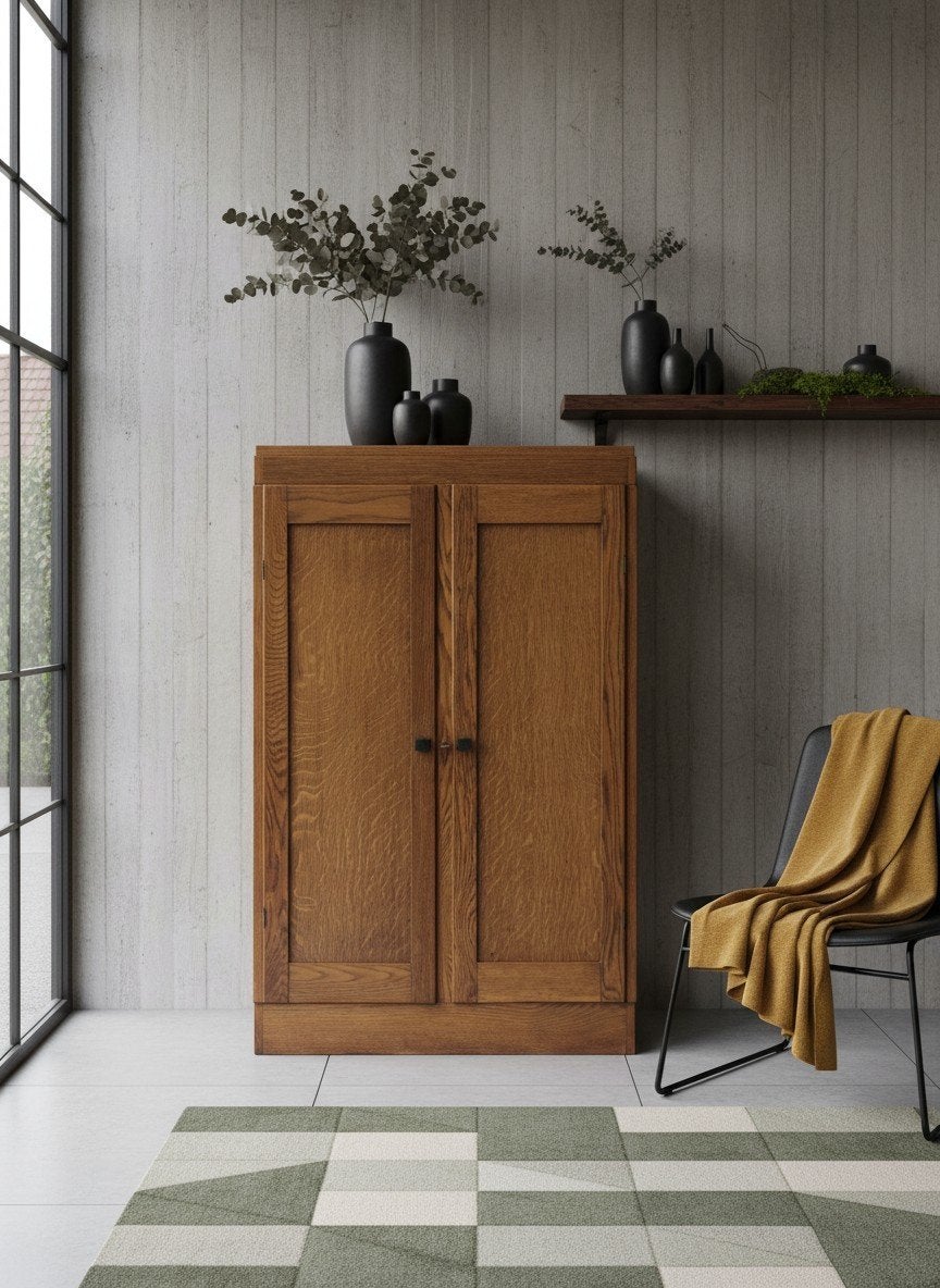 Kastje Haagse School art deco kast, Antiek en Kunst, Antiek | Meubels | Kasten, Ophalen