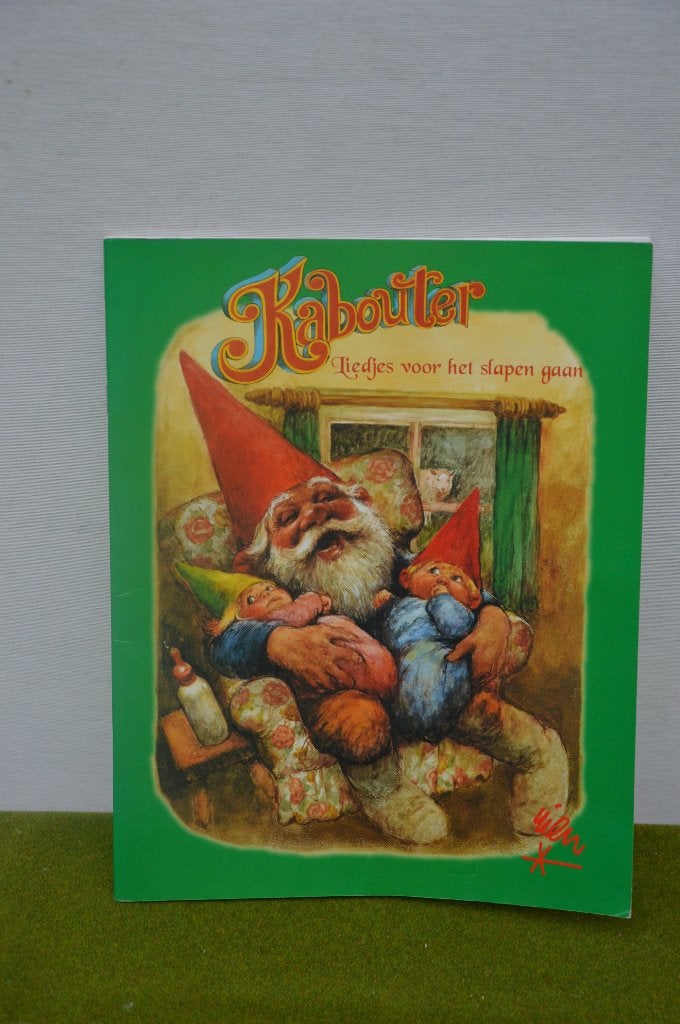 boek David de Kabouter/ Rien Poortvliet: Liedjes voor het sl, Ophalen of Verzenden, Gelezen, Rien Poortvliet, Prentenboek