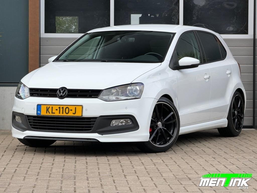 Volkswagen POLO 1.0 Carplay 17” clima Cruise, Auto's, Euro 6, 95 pk, Wit, Handgeschakeld