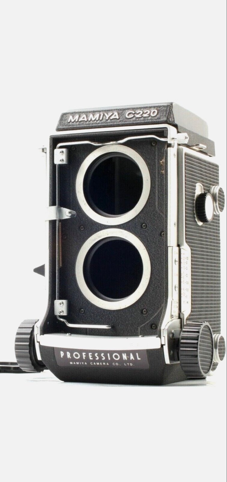 Mamiya C220 (body only) - 6x6 120 film camera in prachtige s, Ophalen of Verzenden, Overige Merken
