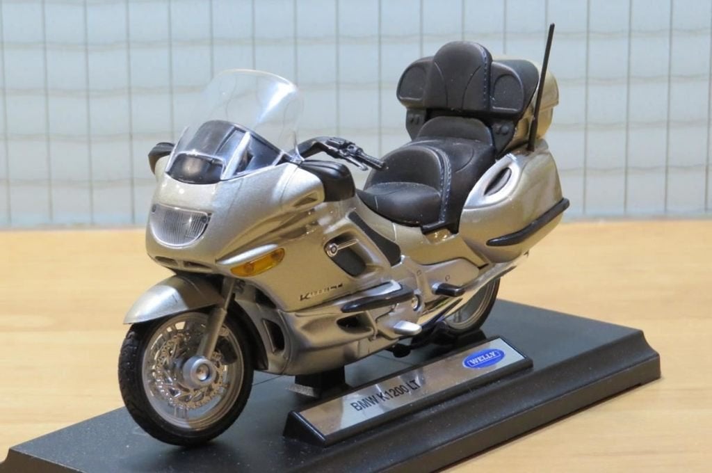 BMW K1200LT 1:18 12147 Welly, Hobby en Vrije tijd, Modelauto's | 1:18, MayCheong, Nieuw, Ophalen of Verzenden, Motor