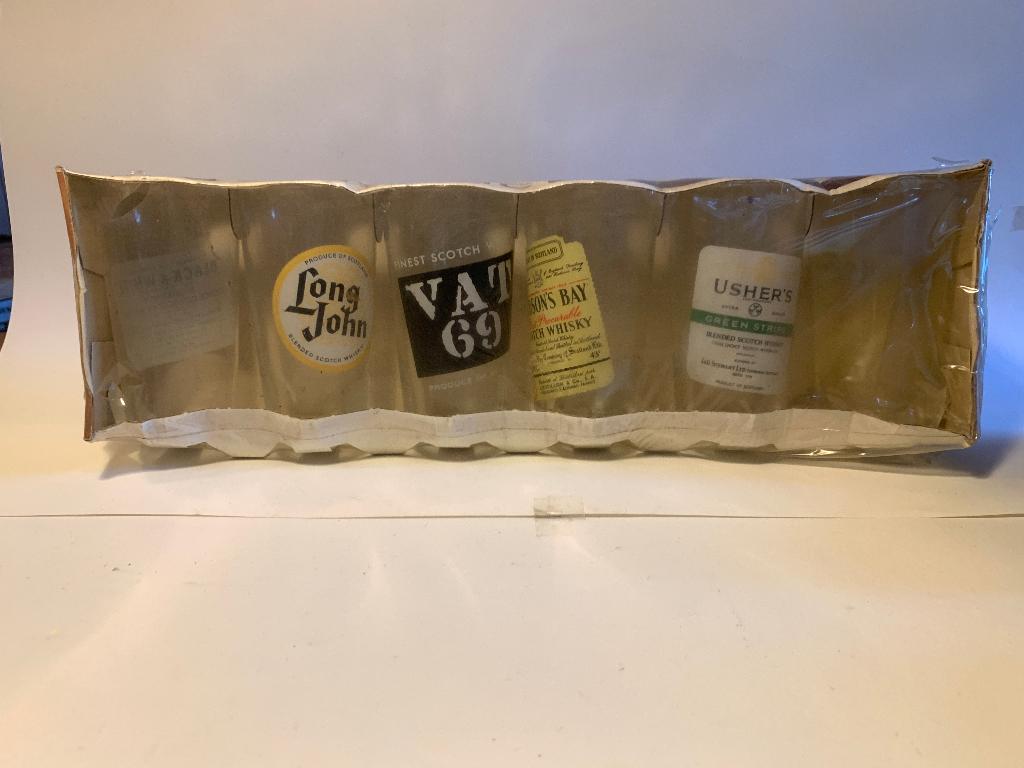 Vintage Luminarc Whisky Glazen Set 6x whiskeyglas nieuw, Ophalen of Verzenden