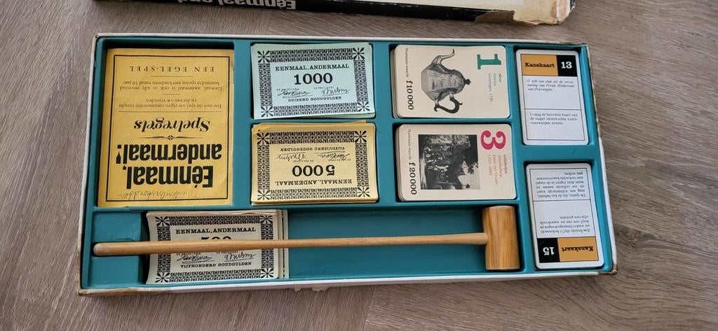 Eenmaal, andermaal gezelschapsspel, Hobby en Vrije tijd, Gezelschapsspellen | Overige, Ophalen of Verzenden