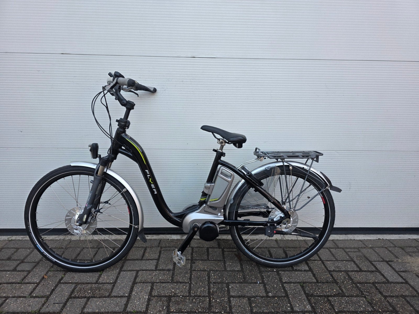 Flyer C-Serie 45cm 26" 540Wh 7438KM Grote Accu Kleine Maat!, BiCylia, Versnellingen, Zo goed als nieuw, Minder dan 47 cm