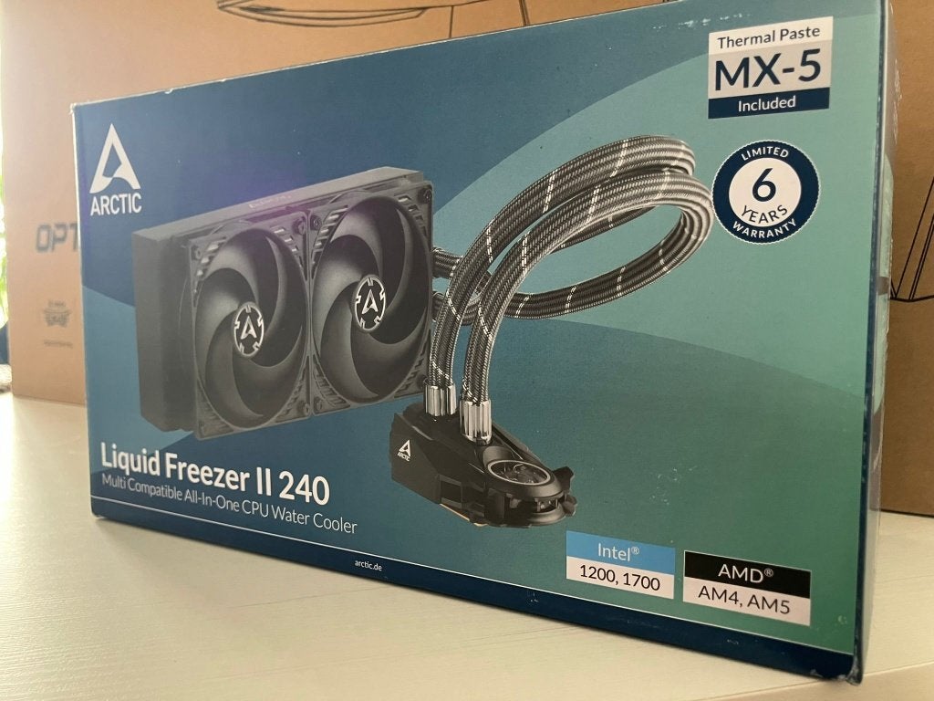 Arctic Liquid Freezer II 240 AIO CPU-waterkoeler., Computers en Software, Computerkoelers, Ophalen of Verzenden, Nieuw, Waterkoeling