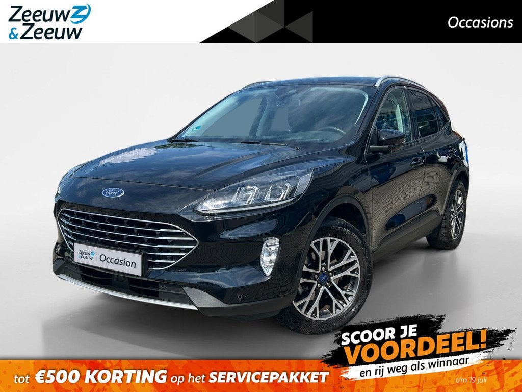 Ford Kuga 1.5 EcoBoost Titanium |trekhaak elektrisch uitklap, Auto's, Ford, Bedrijf, Te koop, Kuga, ABS, Achteruitrijcamera, Airbags