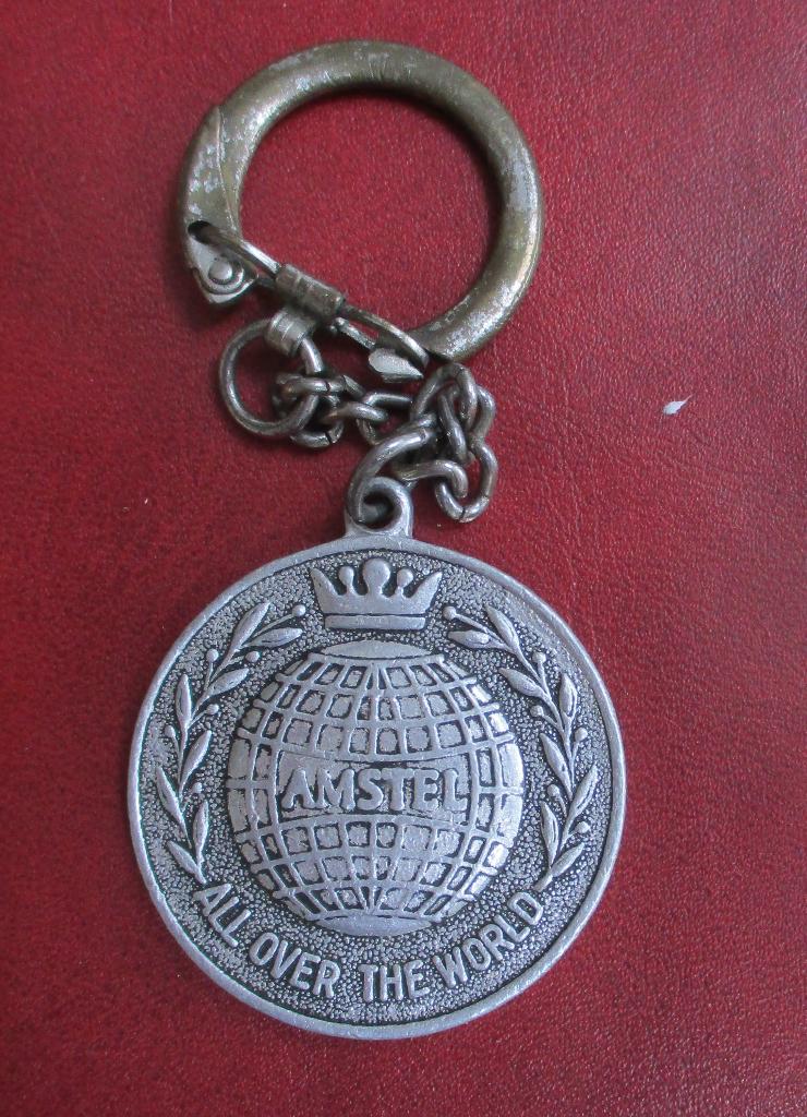 vintage sleutelhanger amstel Holland beer pils bier, Ophalen of Verzenden, Amstel