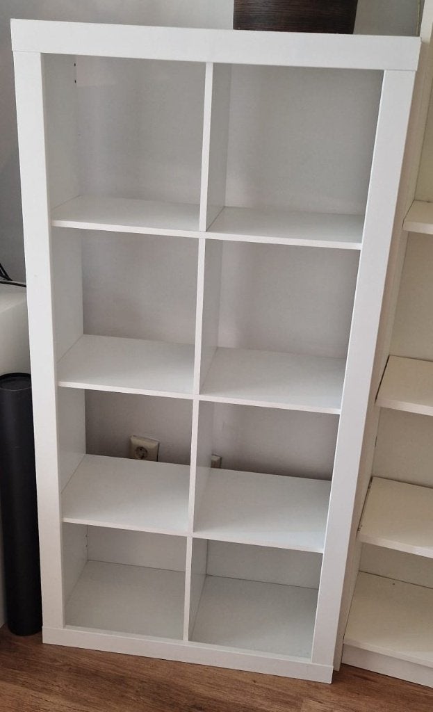 Houten witte kast, Ophalen, Gebruikt