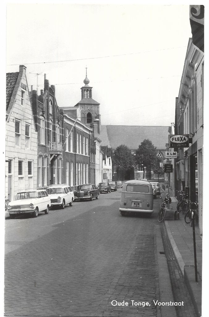 Oude Tonge, Voorstraat, Verzenden, 1960 tot 1980, Ongelopen, Zuid-Holland