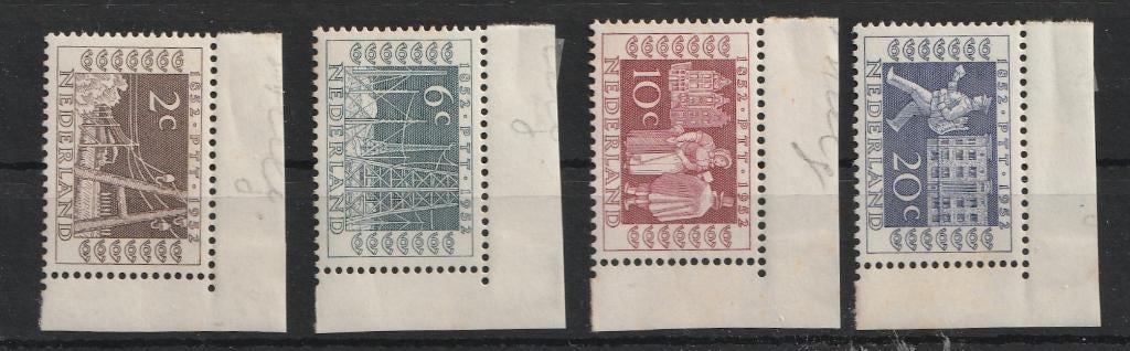 592-595 1952 ITEP MNH, Postzegels en Munten, Postzegels | Nederland, Ophalen of Verzenden, Na 1940, Postfris