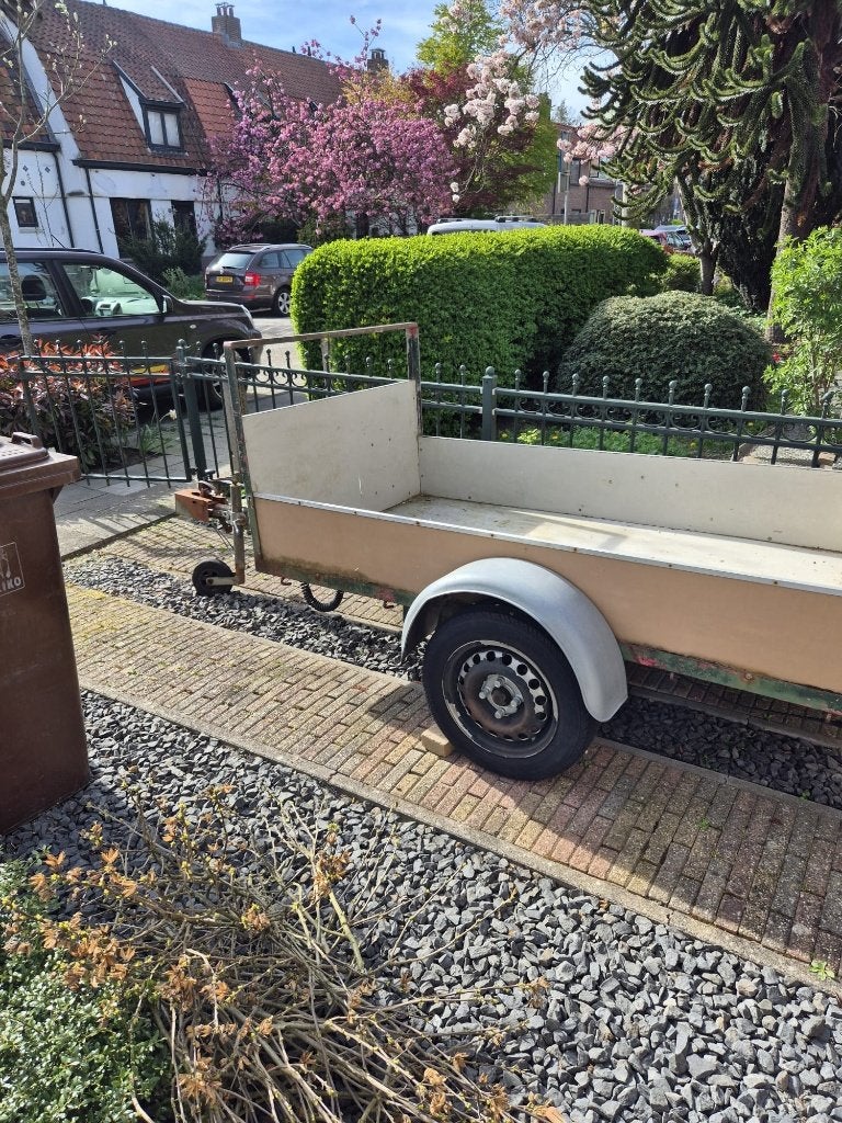 Aanhangwagen te koop!, Ophalen, Gebruikt