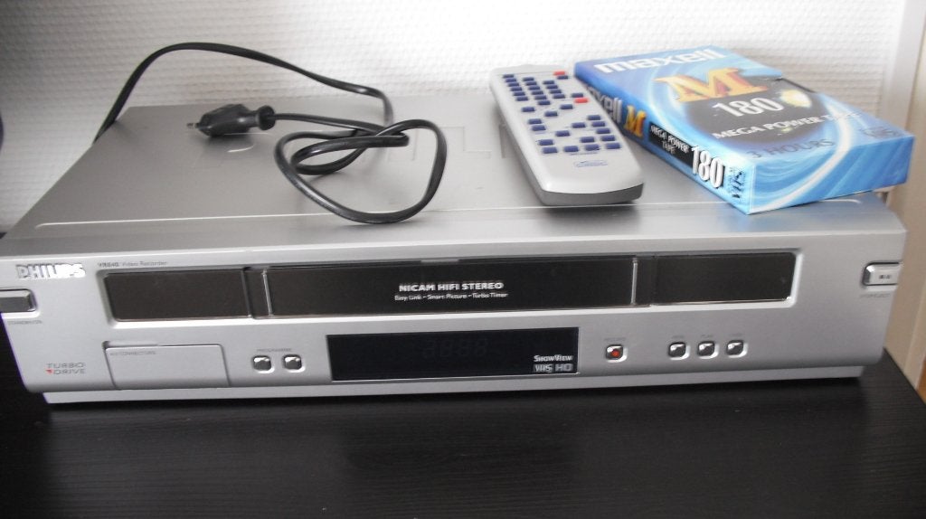 VHS-HIFI Stereo " PHILIPS VR840 " videorecorder TURBO DRIVE, Ophalen, Gebruikt, VHS-speler of -recorder