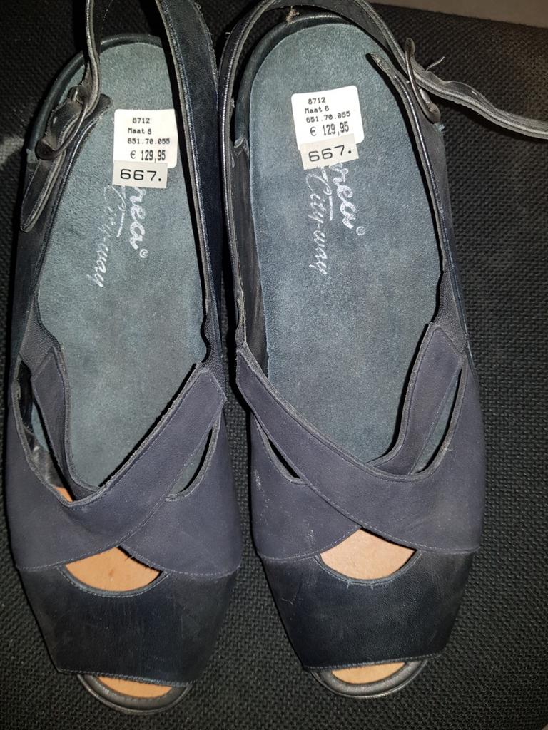 Durea dames schoenen leder mt. 8 (42), Durea, Overige kleuren, Overige typen, Ophalen of Verzenden