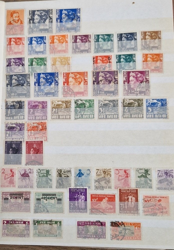 Postzegels uit Ned. koloniën, Indonesië, Suriname & Antillen, Postzegels en Munten, Ophalen, Nederland en Buitenland