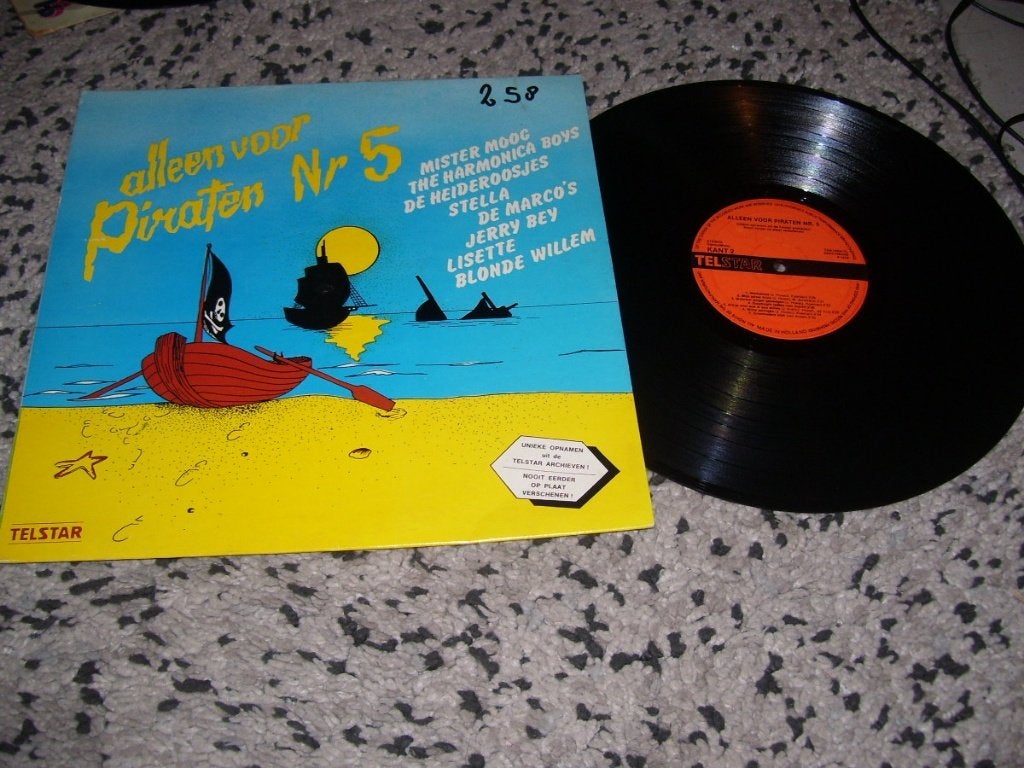 ALLEEN VOOR PIRATEN NR 5, LP, Overige formaten, Ophalen of Verzenden, Zo goed als nieuw