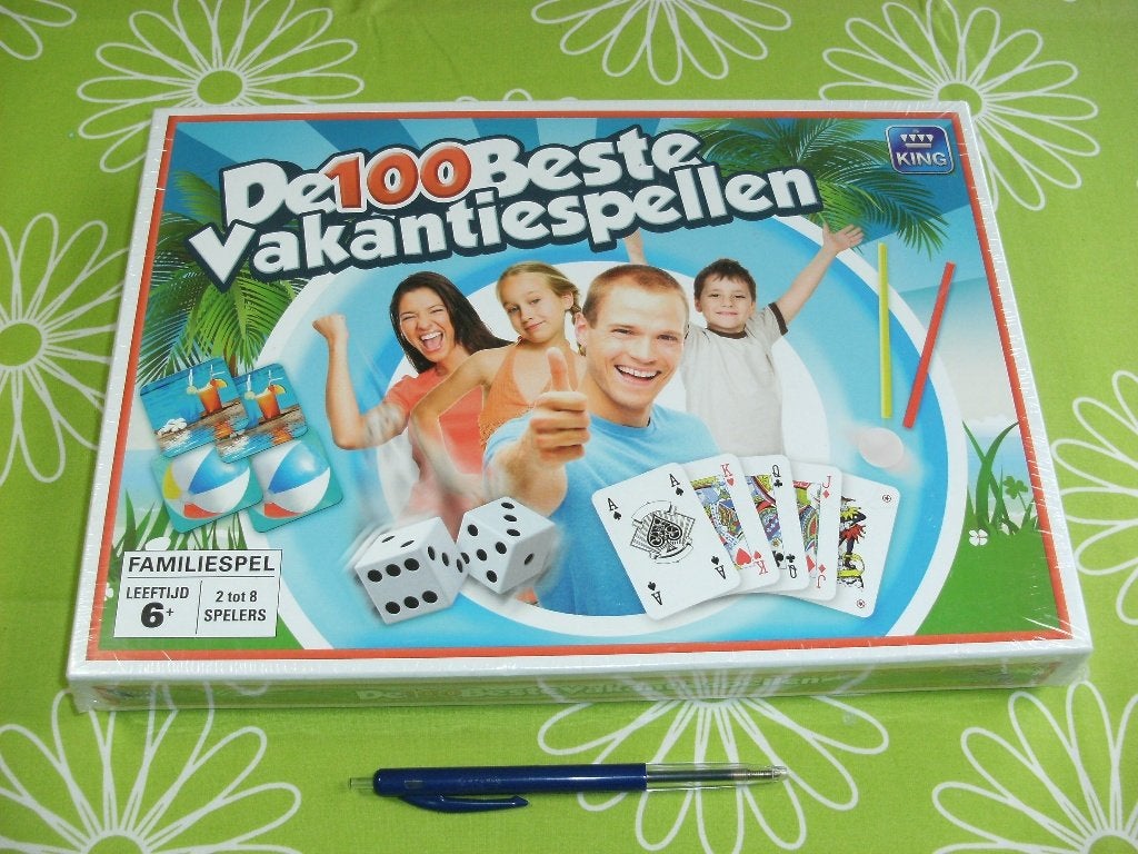 Nieuw in seal: De 100 beste vakantiespellen, Een of twee spelers, Ophalen of Verzenden, Nieuw