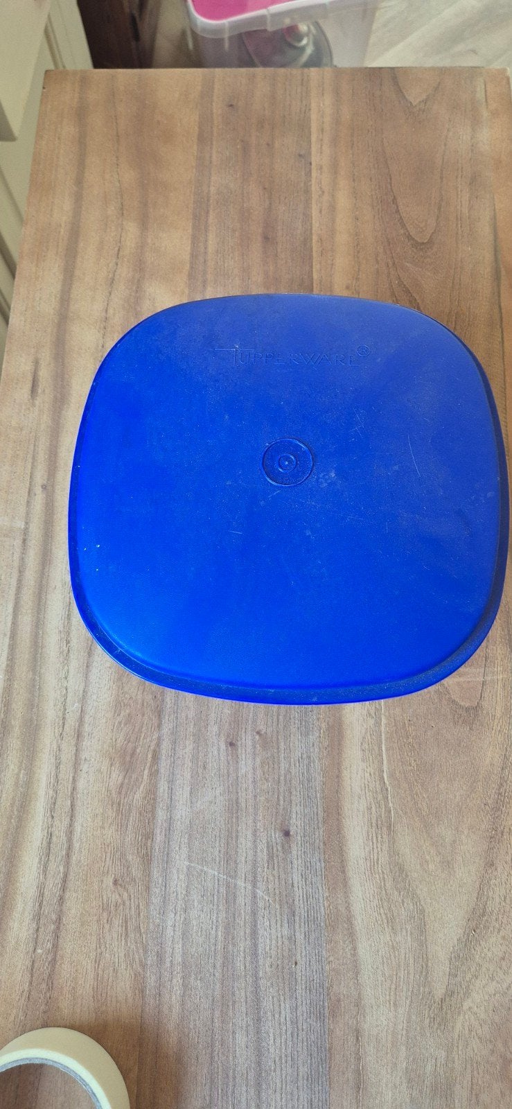 Tupperware vergiet met deksel, Ophalen, Gebruikt, Wit, Overige typen