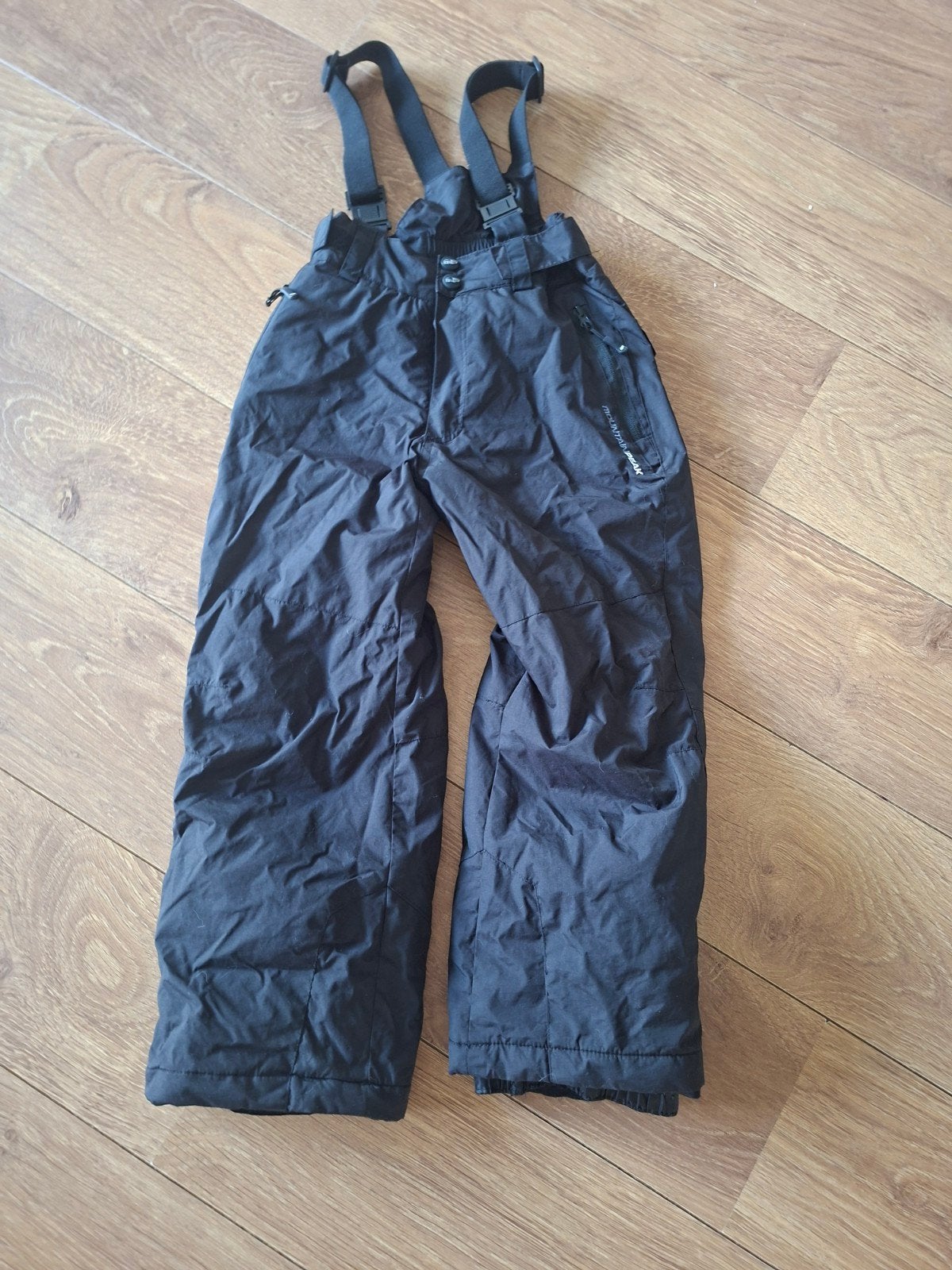 Mountain Peak Skibroek Maat 128 Zwart, Broek, Gebruikt, Jongen of Meisje, Ophalen of Verzenden