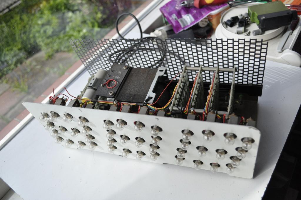 Unilab Blackburn England mega 7-segment display teller, Doe-het-zelf en Verbouw, Meetapparatuur, Gebruikt, Elektriciteit, Ophalen of Verzenden