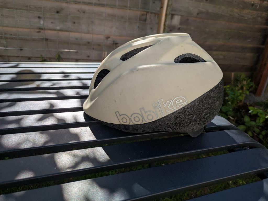 Bobike Fietshelm Vanilla XS 46-53cm -  goede staat, Gebruikt, Jongen of Meisje, Bobike, Ophalen